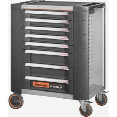 GARANT ToolCar Roller Cabinet Roller cabinet, 8 Drawer, 32 in W x 20 in D x 39 in H 914520 8